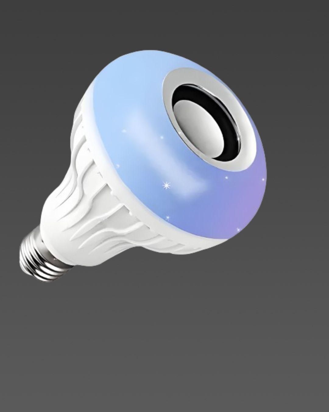 Color Changing LED Bulb with Bluetooth Speaker & Remote