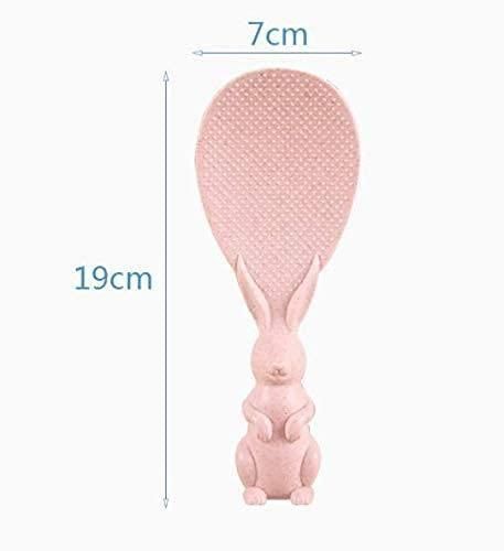 Rabbit Standing Non-Stick, Vertical Kitchen Serving Spoon (Pack of 3)