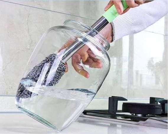 Bottle Jar Cleaner Brush Scrubber